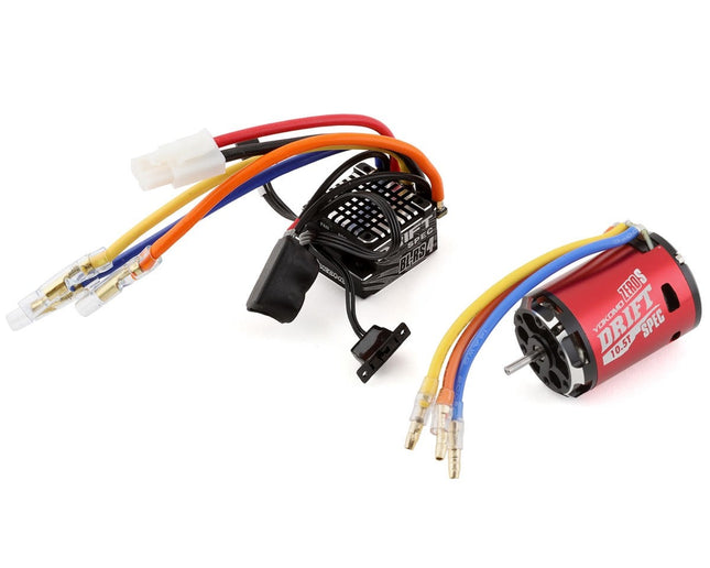 Yokomo BL-RS4 Drift Spec Sensored Brushless ESC/Zero S Drift Spec Mtr Combo 10.5