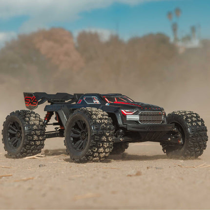 Arrma 1/8 KRATON 6S EXB 4X4 RTR Brushless Speed Truck, BLACK ARA8708V6T1