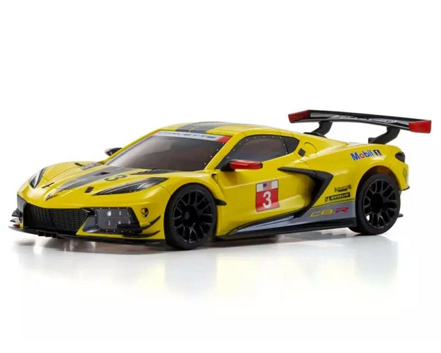 Kyosho MR-04 RWD Mini-Z Readyset w/Chevrolet Corvette C8.R Body Yellow 32356Y