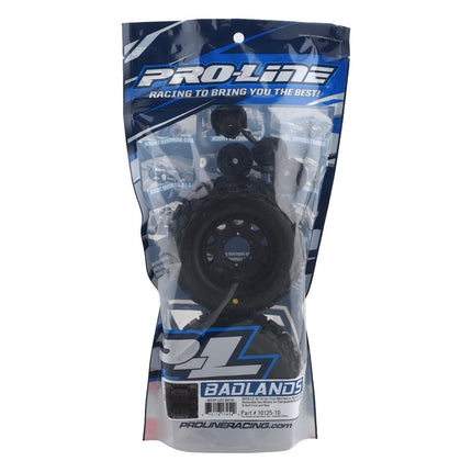 Pro-Line 1/10 Badlands MX28 F/R 2.8" MT Tires MTD 12mm/14mm Black Raid