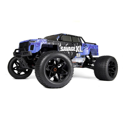 HPI Savage XL 5.9 GTXL-6 RTR 1/8 4x4 Off-Road Nitro Monster Truck Blue HPI160586