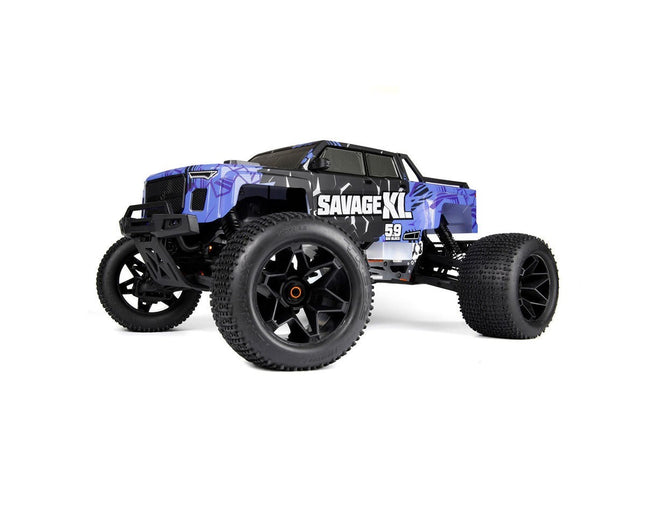 HPI Savage XL 5.9 GTXL-6 RTR 1/8 4x4 Off-Road Nitro Monster Truck Blue HPI160586