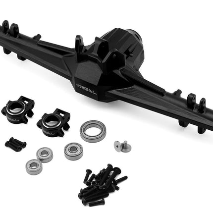 Treal Hobby X004RGKY23 Aluminum Rear Axle Housing for Traxxas UDR Black