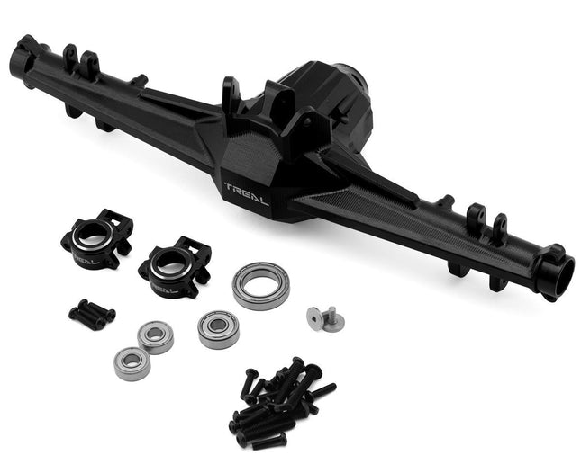 Treal Hobby X004RGKY23 Aluminum Rear Axle Housing for Traxxas UDR Black