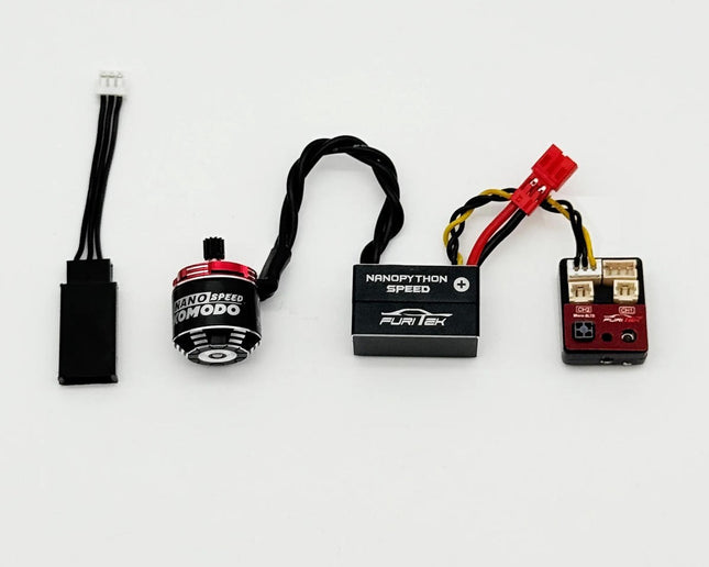 Furitek Axial SCX30 Nanomodo Speed 2026 PNP Brushless Power System Combo FUR2814