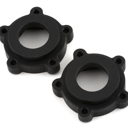 JConcepts Magma Pre-Mounted Monster Truck Tires w/Hazard Wheel BlK (2) 4013-3994