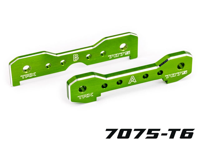 Tie Bars Front 7075-T6 Aluminum Green-Anodized Sledge TRA9629G