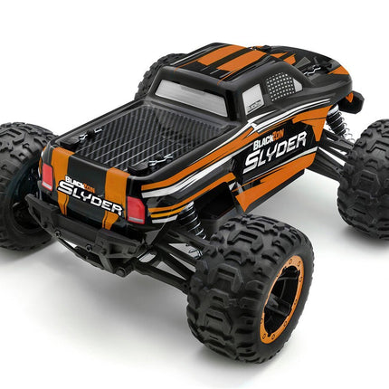Blackzon Slyder MT 1/16 4WD Electric Monster Truck - Orange BZN540099