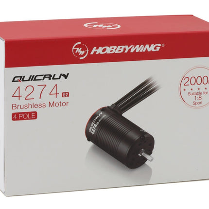 Hobbywing QuicRun 4274SL Sensorless Brushless Motor (2000kV) 30404700