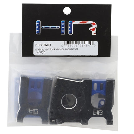 Hot Racing SLG38M01 Sliding Rail Lock Motor Mount for Traxxas Sledge HRASLG38M01