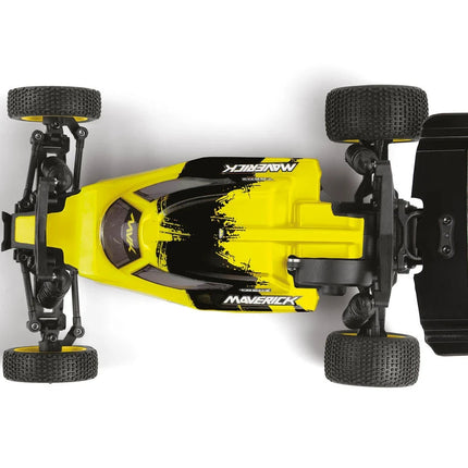 Maverick Microbe Flux 1/24 Brushless RTR 2WD Buggy (Yellow) MVK150871