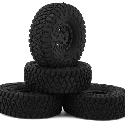 Pro-Line 1/24 Toyo Open Country R/T Trail F/R 1.0" MTD 7mm Black Impulse