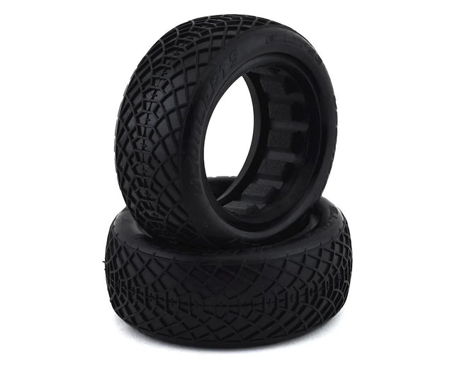 JConcepts 3197-01 Ellipse 2.2" 2WD Front Buggy Tires (2) (Blue) JCO319701