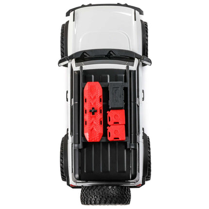 Axial SCX24 Ford Bronco 4X4 RTR Brushed Rock Crawler Battery/Charger White