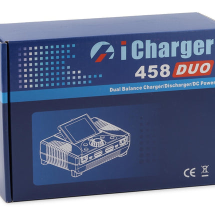 Junsi iCharger 458DUO Lilo/LiPo/Life/NiMH/NiCD DC Battery Charger (8S/70A/2200W)
