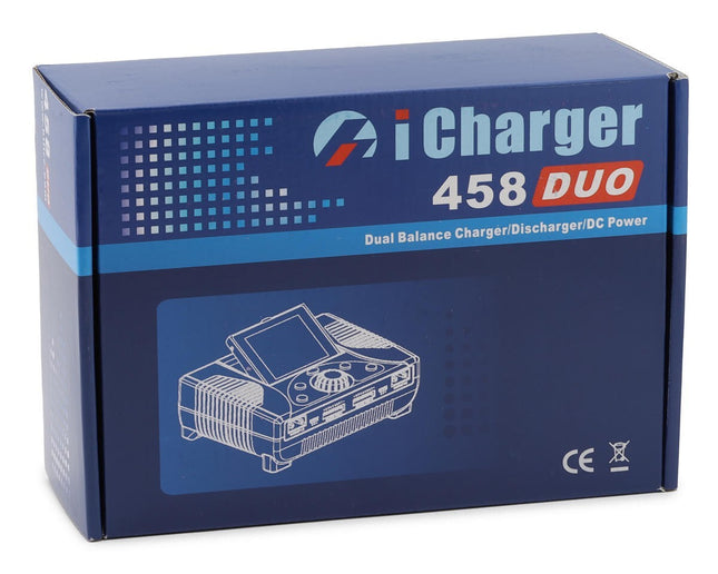 Junsi iCharger 458DUO Lilo/LiPo/Life/NiMH/NiCD DC Battery Charger (8S/70A/2200W)