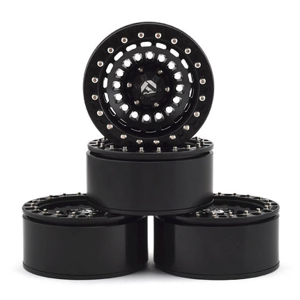 RC4WD Fuel Zephyr 1.9" Beadlock Wheels (Black) (4) RC4ZW0294