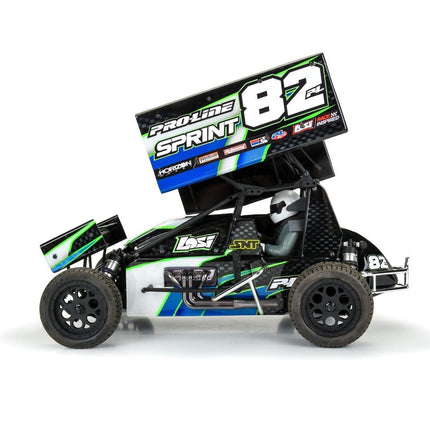 Pro-Line Losi 22S Sprint Car Body w/Wing (Clear) (Lightweight) PRO367400