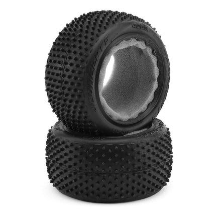 JConcepts Siren LP 2.2" Rear Buggy Carpet Tires (2) (Pink) 4029-010