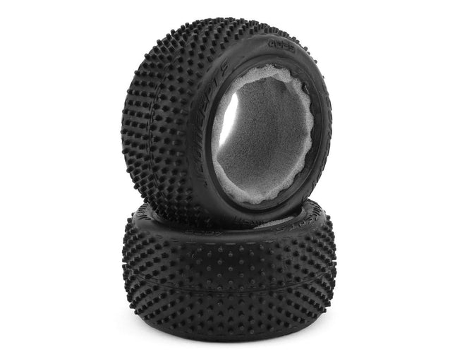 JConcepts Siren LP 2.2" Rear Buggy Carpet Tires (2) (Pink) 4029-010
