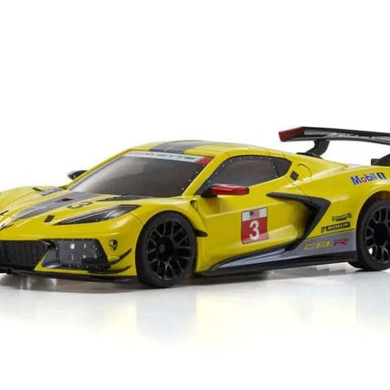 Kyosho MINI-Z RWD Series Ready Set Chevrolet Corvette C8.R Yellow KYO32342Y