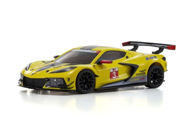Kyosho MINI-Z RWD Series Ready Set Chevrolet Corvette C8.R Yellow KYO32342Y