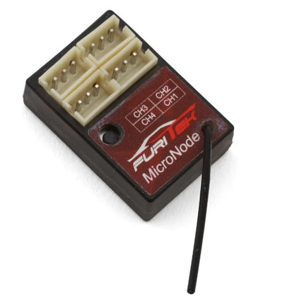 Furitek MicroFlex PRO 4WS 4-Ch Transmitter w/MicroNode Micro Receiver FUR-2788