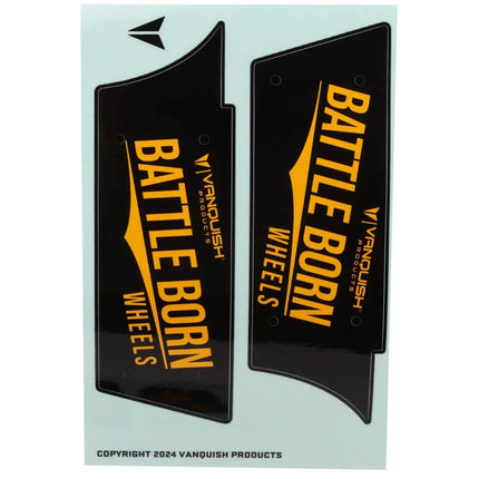 Vanquish Products H10 Optic Body Panels Set (Yellow/Battle Born) VPS10513