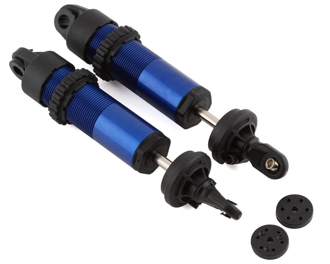 Traxxas 9661 Sledge GT-Maxx Aluminum Shocks Blue Long Brand New!!