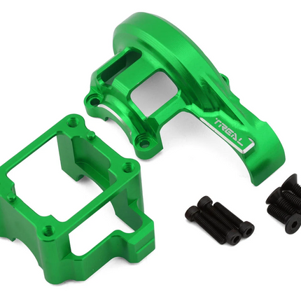 Treal Hobby Aluminum Center Differential Gearbox Case for Traxxas Sledge (Green)