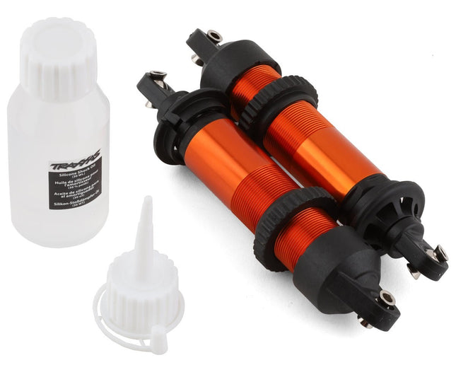 Traxxas 7861T XRT Medium GTX Shocks (Orange) (2) TRA7861T