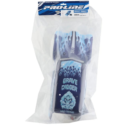 Pro-Line LMT 1/10 Grave Digger Ice Pre-Painted Body (Blue) PRO359313