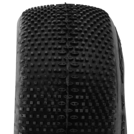JConcepts Double Dee's V2 1/10 Short Course Truck Tires (2) (Green) 4067-02