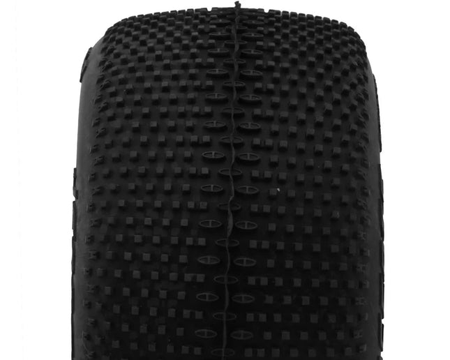 JConcepts 4063-02 Double Dee's V2 2.2" 1/10 Stadium Truck Tires Green JCO4063-02