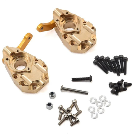 Yeah Racing Brass Steering Knuckles for Traxxas TRX-4 (2) (59g) YEA-TRX4-031