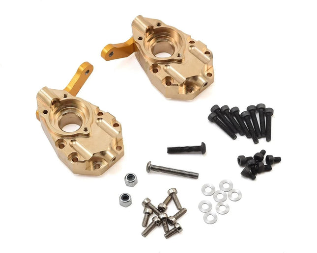 Yeah Racing Brass Steering Knuckles for Traxxas TRX-4 (2) (59g) YEA-TRX4-031