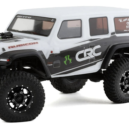 Samix SCX24 Aluminum & Brass Adjustable Offset 1.0" Beadlock Wheels Black 23.75g