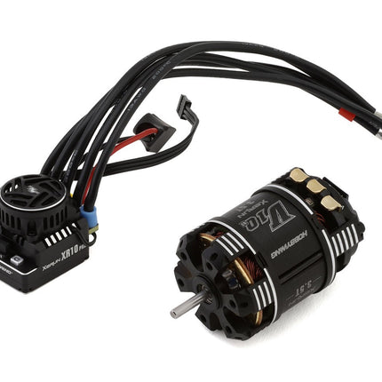 Hobbywing 38020446 XR10 Pro G3 Sensored Brushless ESC/V10 G3 Motor Combo (5.0T)