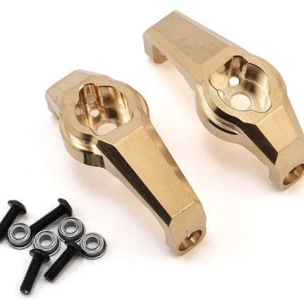 Yeah Racing Heavy Brass C Hubs for Traxxas TRX-4/TRX-6 (2) (49g)