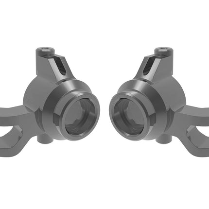 Traxxas Steering Blocks L/R Aluminum Gray Mini-Maxx TRA10734-GRAY