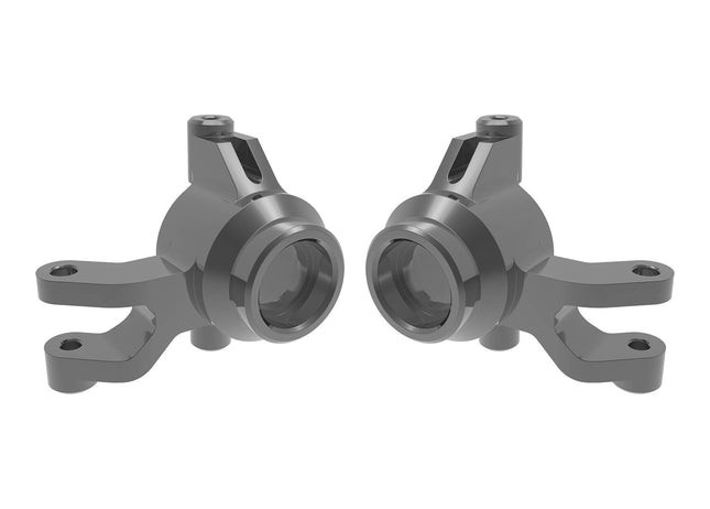 Traxxas Steering Blocks L/R Aluminum Gray Mini-Maxx TRA10734-GRAY