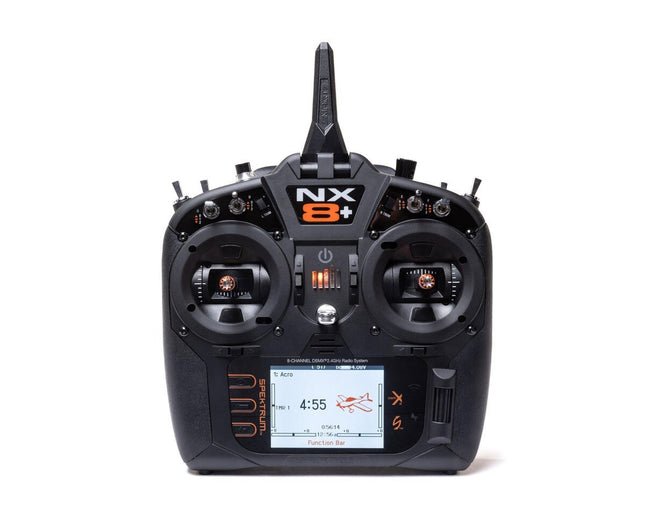 Spektrum RC NX8+ 2.4GHz DSMX 20-Channel Radio System Transmitter Only SPMR8210