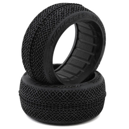 JConcepts 4144-02 Overdose 1/8 Off-Road Buggy Tires (2) (Green) JCO414402