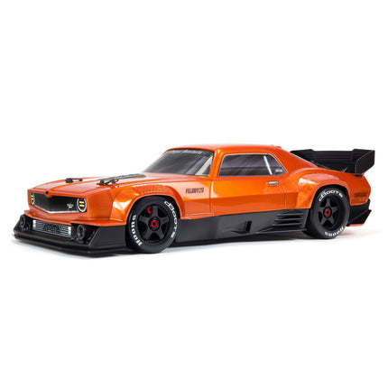 ARRMA Felony 6S BLX Brushless 1:7 Scale RTR Electric 4WD Muscle Car Orange
