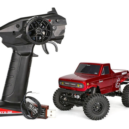Redcat Ascent-32 1/32 4WD RTR Rock Crawler (Red) RER40391
