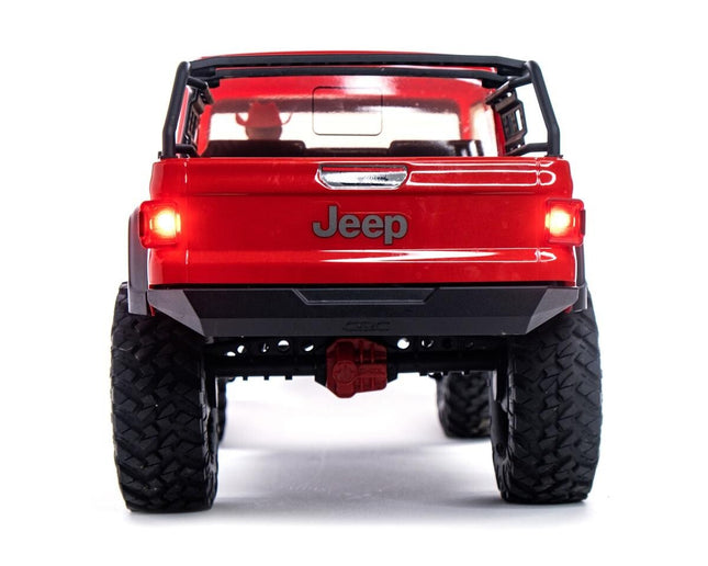 Axial SCX10III Jeep JT Gladiator 4X4 Rock Crawler w/Portals RTR Red AXI03006BT2
