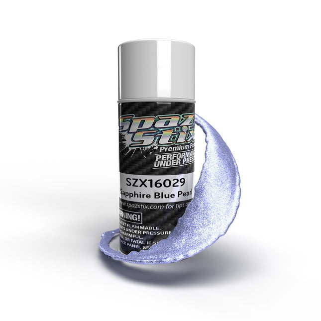 Spaz Stix Sapphire Blue Pearl Aerosol Paint, 3.5oz Can