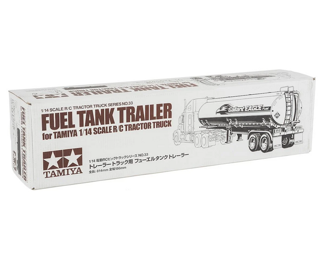 Tamiya 1/14 Semi Truck Fuel Tanker Trailer TAM56333