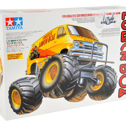 Tamiya Lunch Box 2WD 1/12 Electric Monster Truck Kit TAM58347