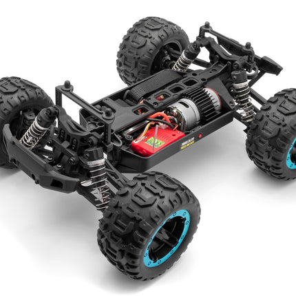 Blackzon Slyder MT 1/16 4WD Electric Monster Truck - Blue BZN540104